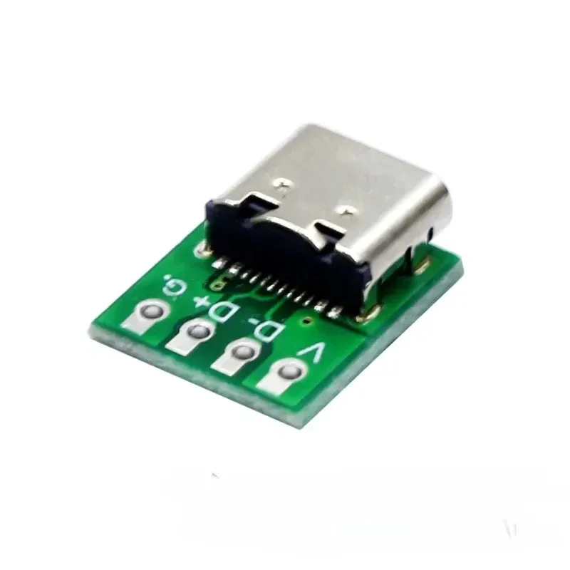 10/5/USB 3.1 Tipo C Conector 16 Pin prueba Adaptador de placa PCB Connector 16P Conector para transferencia de cable de cable de línea de datos