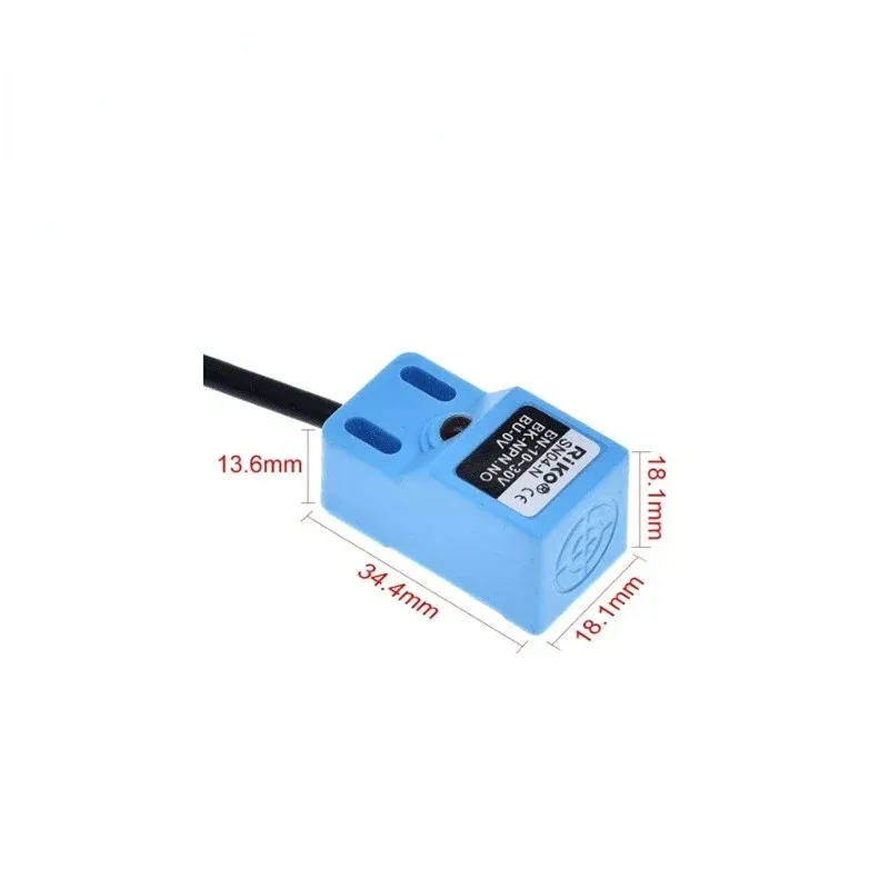 Capteur SN04-N SN04N avec distance de détection de vis 5 mm approche npn 3 fil Non 5-30V DC DC Interrupteur de proximité inductif