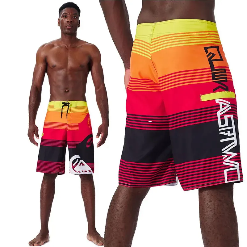 Hommes Summer Swim Shorts Trunks Beach Board Mens Running Sports Suffing Casual Short Pants Beach Fitness 240416