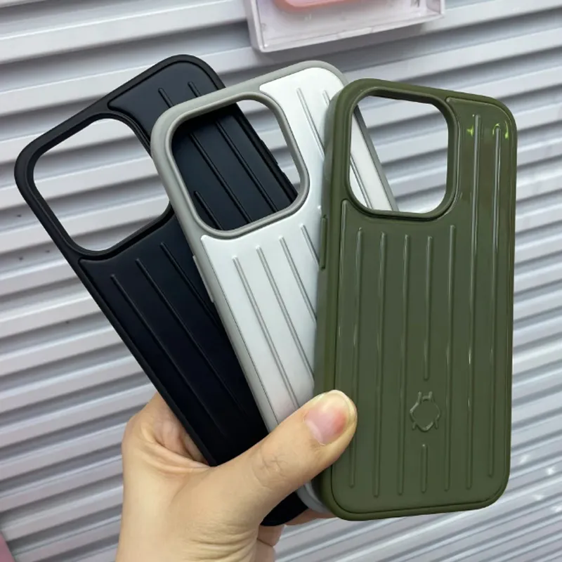 Aluminum Alloy iPhone 14 Plus/13/12/11 Max Case Weave Design Protective  Travel Cover
