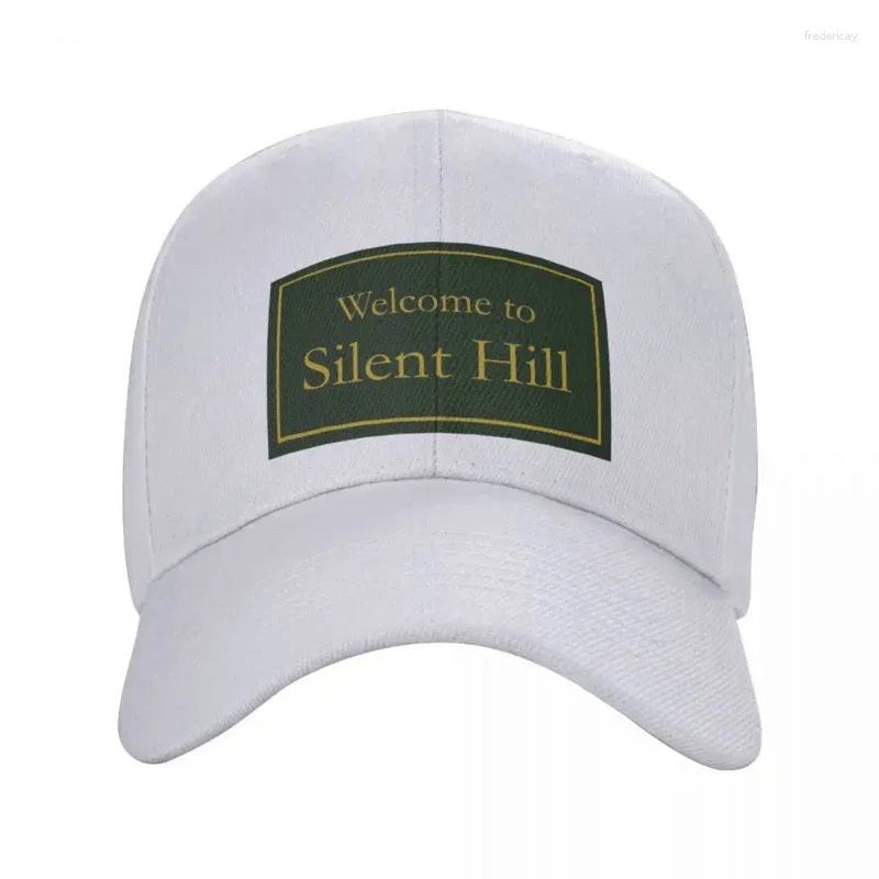 Ball Caps Classic Bienvenue sur Silent Hill Baseball Cap Women Men Ajustement Ajustement Ajustement Unisexe Hat Hip Hop Snapback