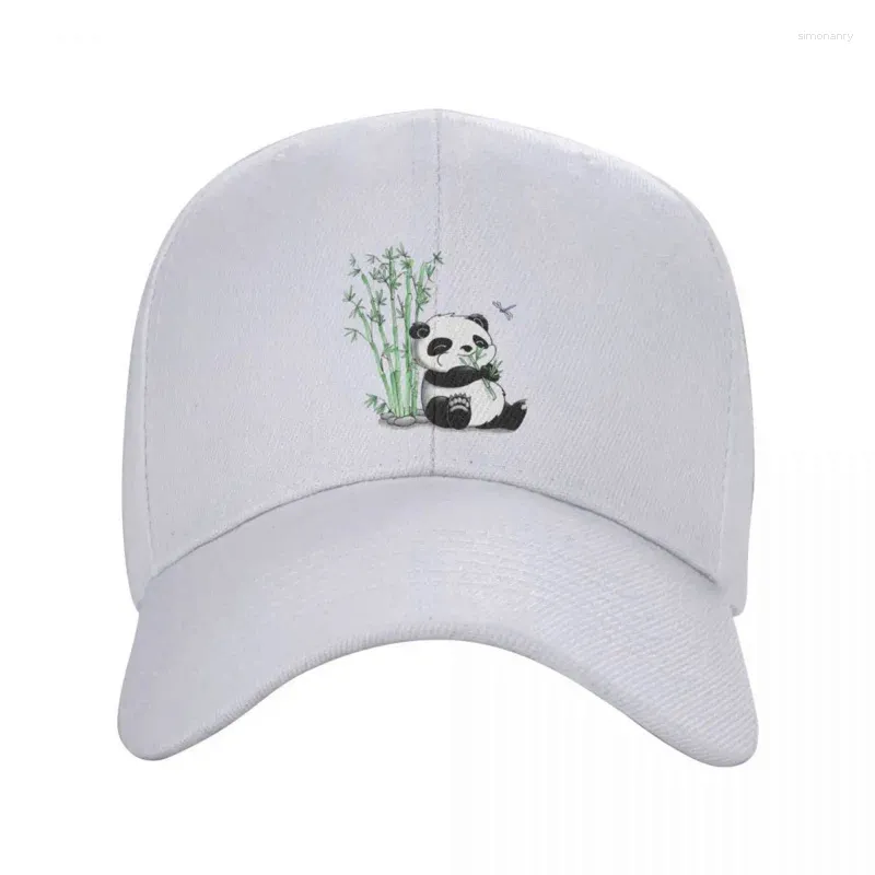 Ball Caps Punk Panda Bear Baseball Cap Women Men Adjustable Dad Hat Performance Snapback