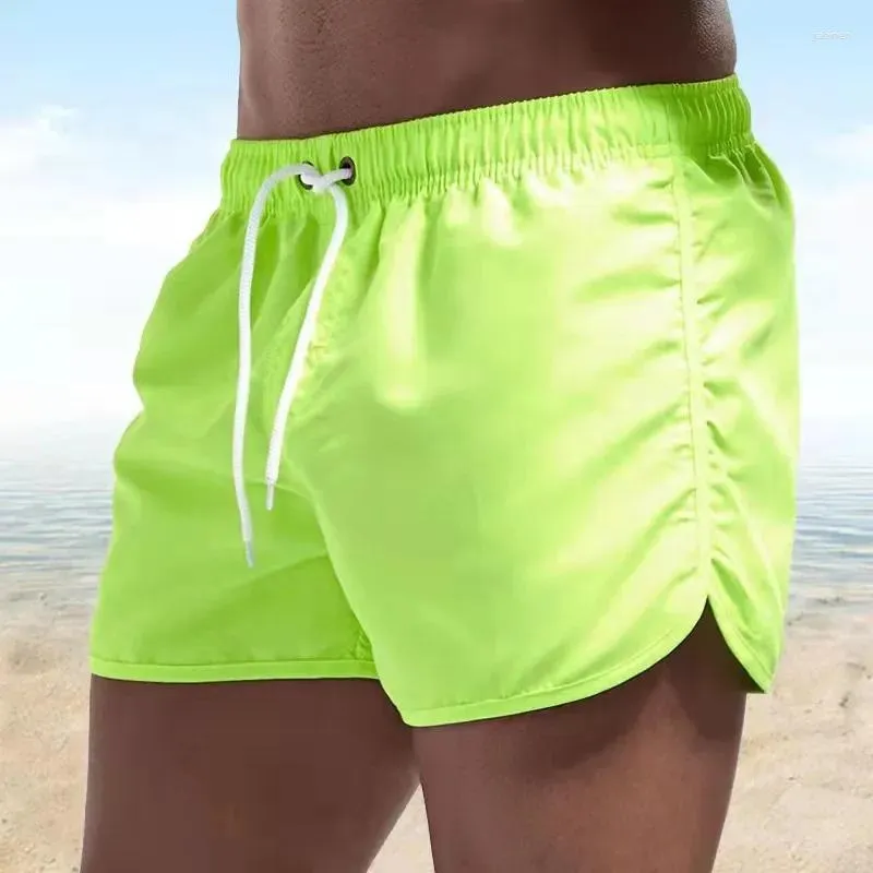 Swimwear Men de maillot de bain shorts d'entraînement de gym