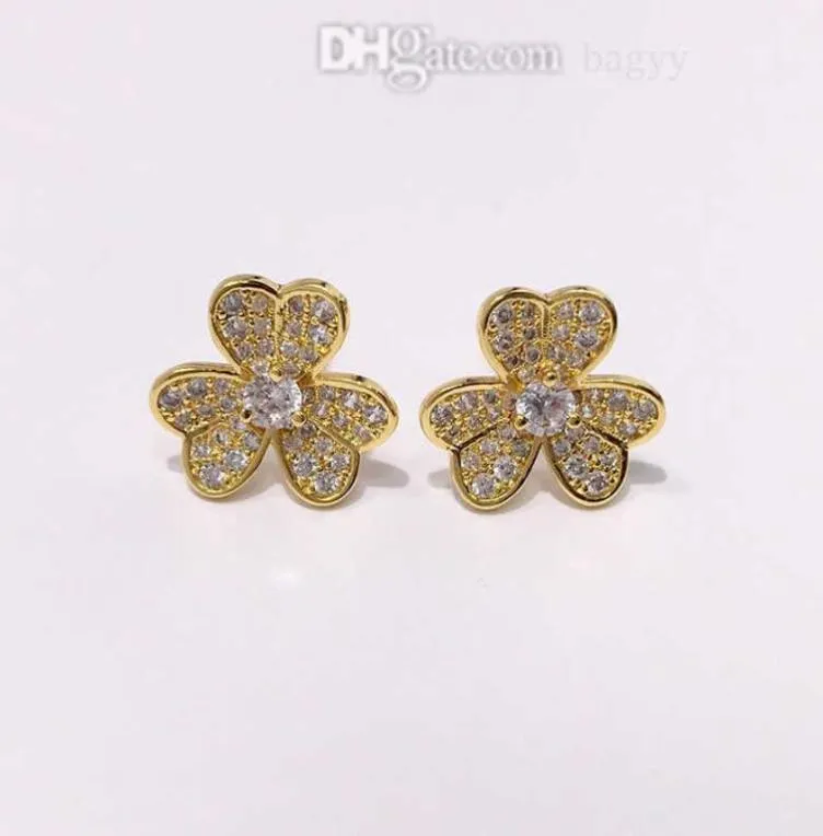 Sieraden Stud oorbellen Designer Love Earring Screw Cleef Earring Party Wedding Paar Gift Fashion Van Luxury With Box A1D3564090