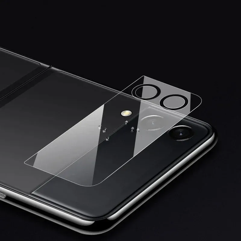 Z tyłu szkła ekranu dla Samsung Galaxy Z Flip 4 3 Ochrania soczewki Sansung Z Flip4 Flip3 9H HD Ochronne szkło