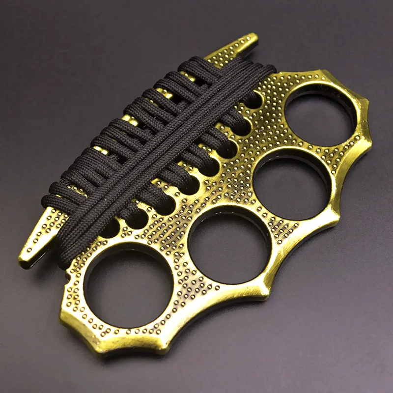 DHgate.com:Rope-wrapped Four-finger Tiger Ring Boxing Set