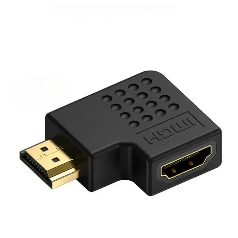 Vention Adaptador compatible con HDMI 90 270 Grado Angulgo recto Convador masculino a femenino Conector HD HD para HDTV PS4 TV Box Extender