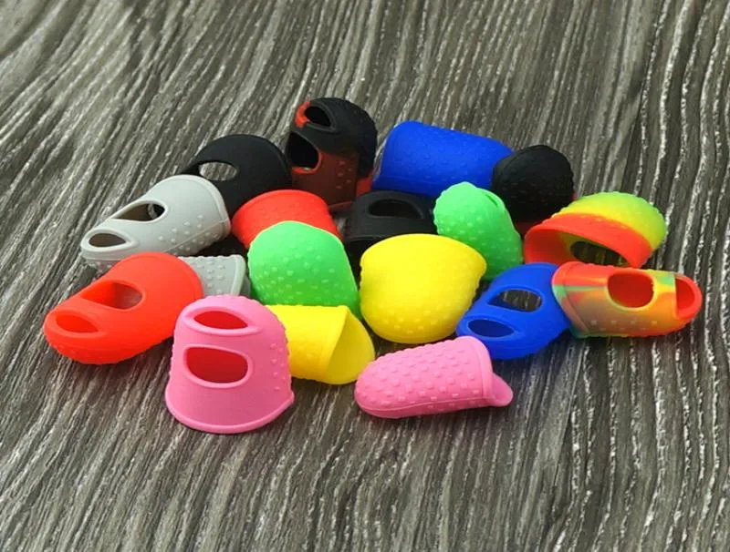 Smoke Silicone Dinger Sleeve Set Dingers Rubber Coup Caps Caps Anti High Temperature Combination Index et Thumb Protectors4027789