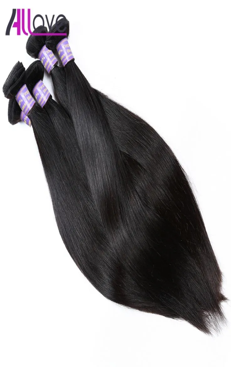 Pacotes de cabelo brasileiros baratos 8a 10pcs cabelos peruvões inteiros indianos e sedosos patos de cabelo virgem reta para mulheres negras1927308