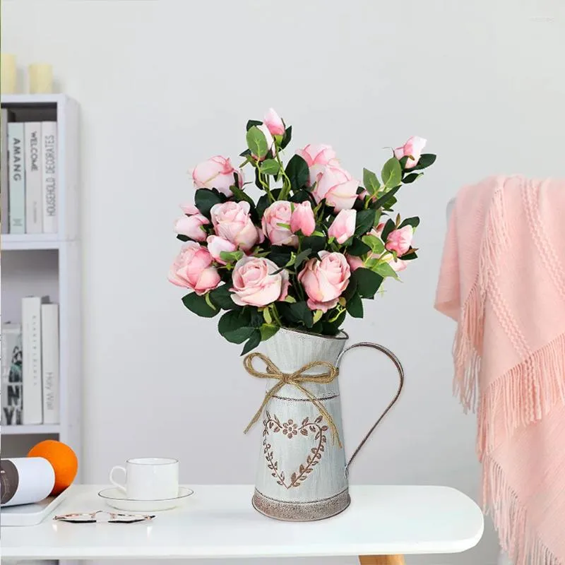 Wazony suszone kwiaty wazon w stylu wiejskim bukiety sadzarki