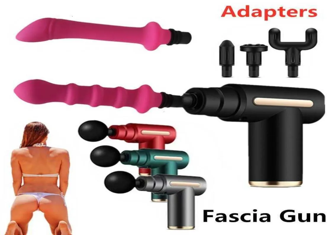 Vuxen massager automatisk sexmaskin fascia pistol adapter kvinnlig privat klimax tryckande vibrator dildo penis kvinnor masturbator leksak2602672