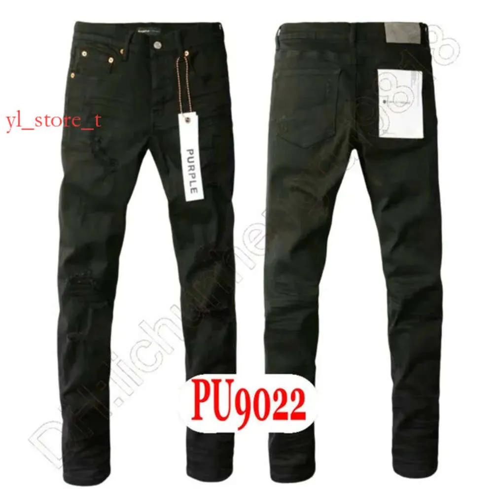 Calça jeans roxa calça jeans designer de jeans homens pretos ksubi jeans high-end de qualidade rasgada design retro retro streetwear calça de moletom 6914
