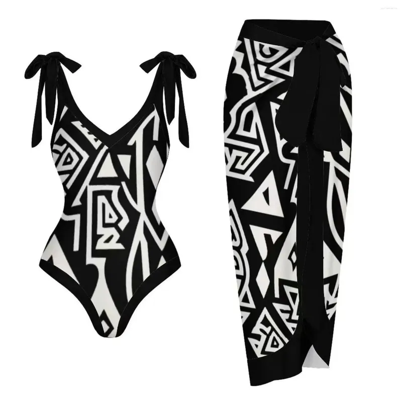 Dames zwemkleding bikini top strapless dames vintage colorblock abstracte bloemen print 1 dek twee gladde voor
