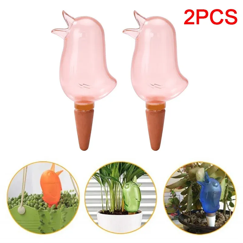 Decorations 1/2PCS Garden Automatic Watering Tool Cute Birds Indoor Drip Irrigation Watering Bird Shape For Plants Flower Indoor Household