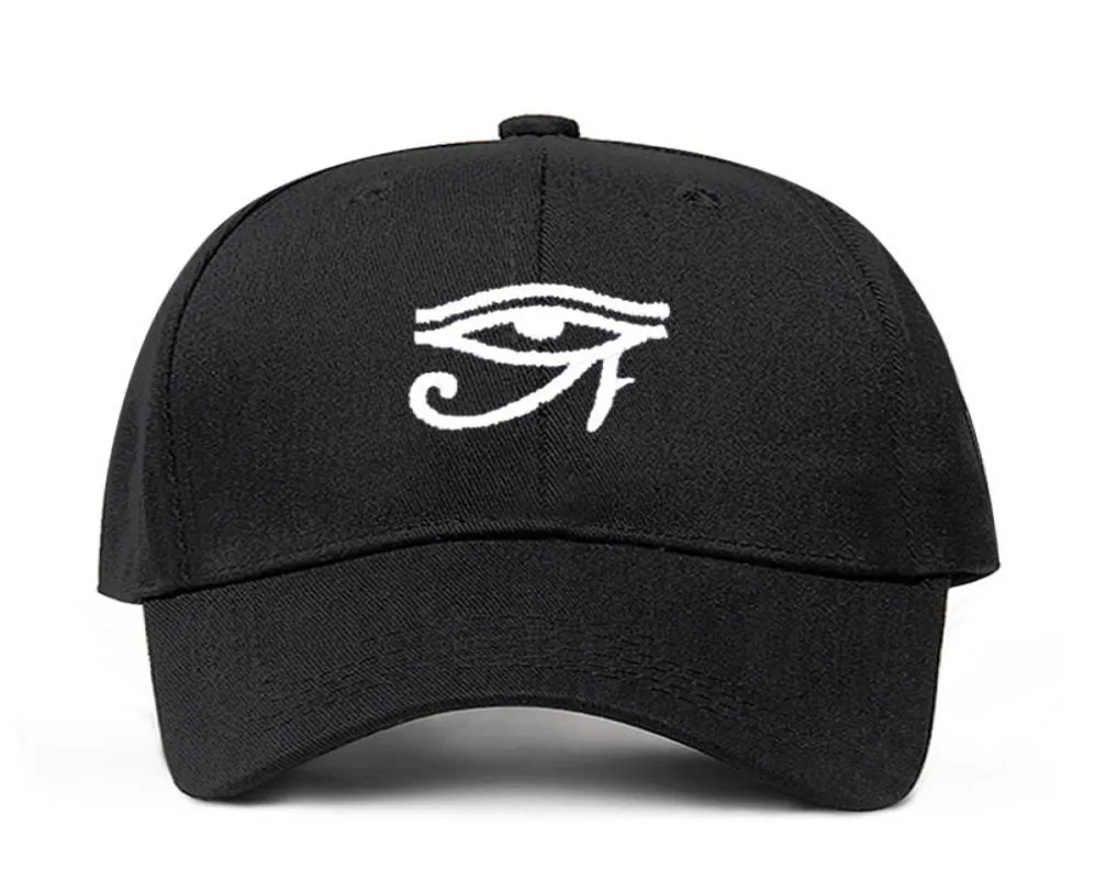 Nouveau Eye of Ra Custom non structuré papa Hat Men de mode Femmes Golf Cap Baseball Cap ajusté Hiphop Snapback Cap chapeaux DropShippin8380087