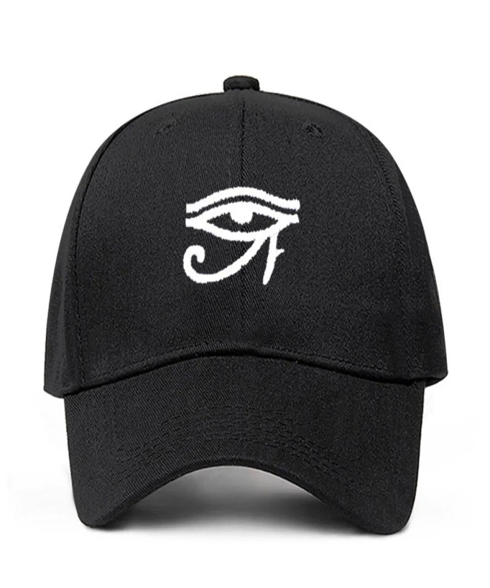 Nieuw oog van ra Custom ongestructureerde papa hoed mode mannen vrouwen golfkap honkbal cap verstelbare hiphop snapback cap hoeden dropshippin1493870