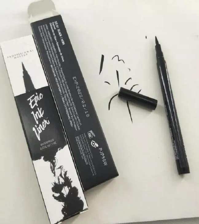 12 pezzi cosmetici marcatore magro magro waterproof nero liquido eyeliner eye eye matita matita maquiagem a lungo durata1141109