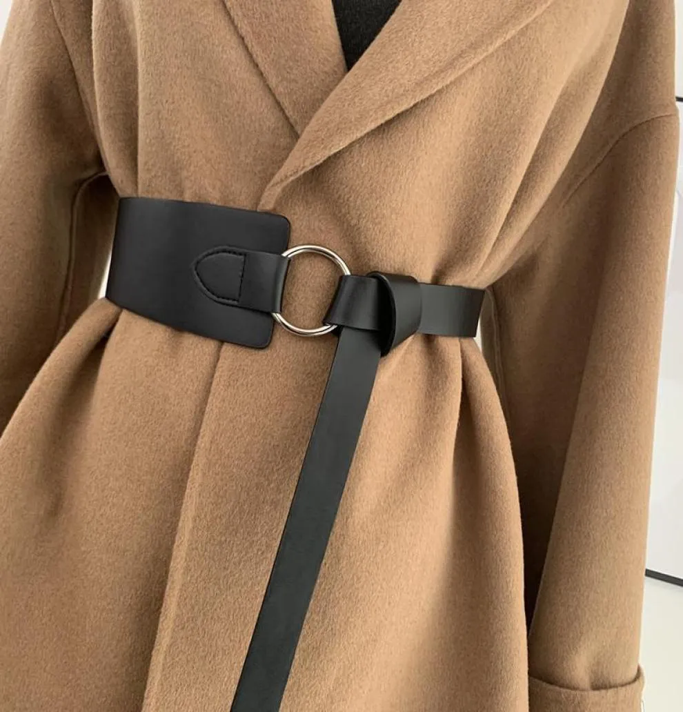 Designer di marchi Wide Corset Belt for Women Fashion Tie Obi Welband Bow Cinture per leisure Abito da sposa Overcoat3651127