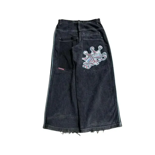 JNCO Jeans Y2K Harajuku Hip Hop Letter Embroidered Vintage