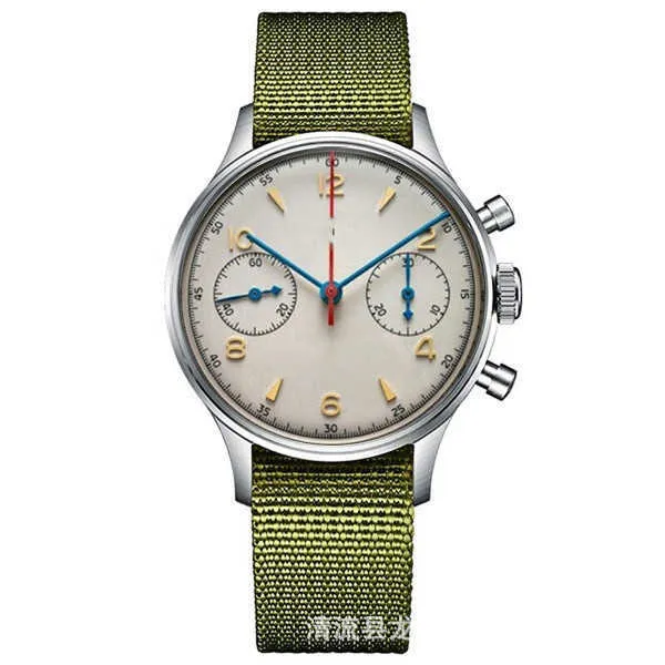 Titta på Watches AAA 2024 Produkt 5-stifts kvarts 5-stifts kvarts andra löpande klocka Mens Watch