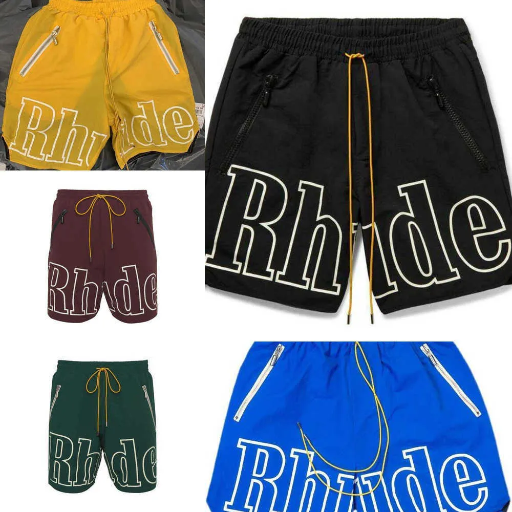 Shorts maschili estivi rhude short s sport s sports maschi maschi grandi pantaloni da basket a 5 punti a 5 punti su dimensioni l xl 2xl 3xl 4xl 3zeg