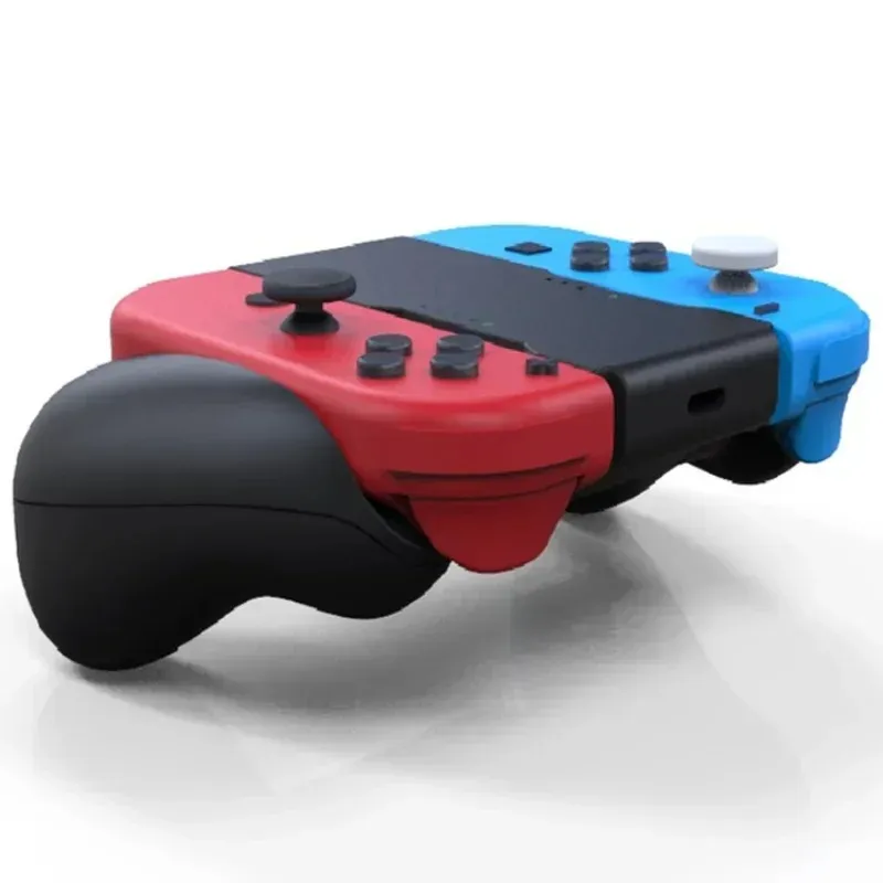 GRIP-handtag laddningsdockstation för Nintendo Switch OLED Joy-Con Handle Controller Charger Stand för Nintendo Switch