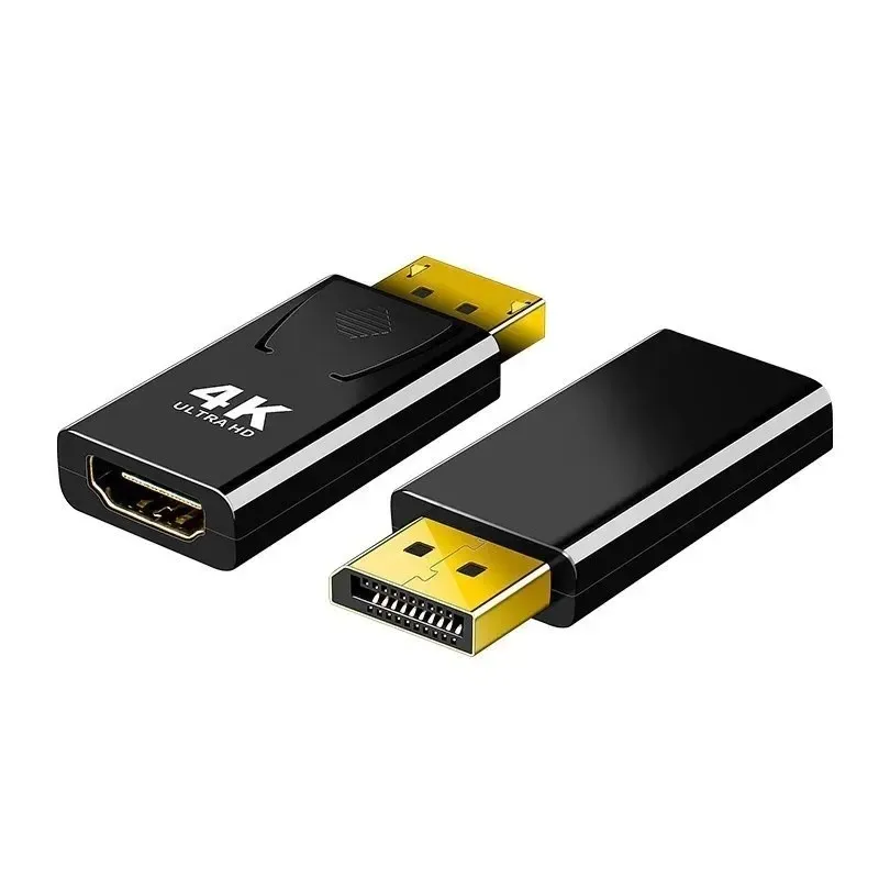 DisplayPort с HDMI-совместимым адаптером DP Мужчина-Женский HDMI-совместимый видео-аудио кабель HD 4K 1080p для PC TV Ноутбук