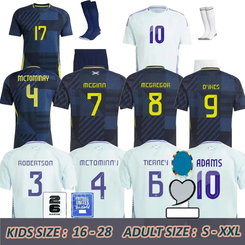 Scottish Soccer Kits Home Special Edition Jerseys Featuring Players ...