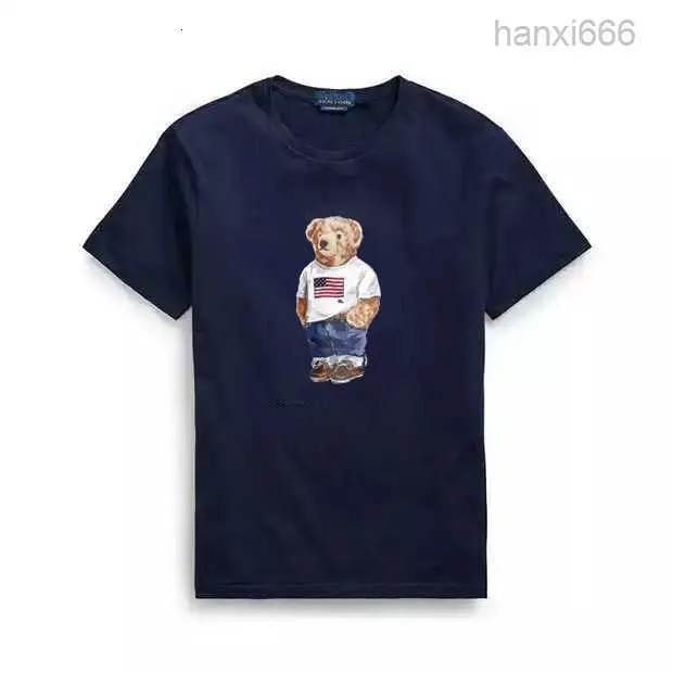 Polos Bear T Alta qualità all'ingrosso 100% Tshirt in cotone Short Shirts USA