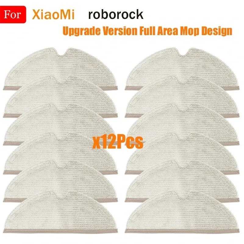 Uppgraderad version renare robot moppdukar trasor för xiaomi roborock s5 max s6 ren maxv s51 s50 s55 xiaowa e25 e35 240418