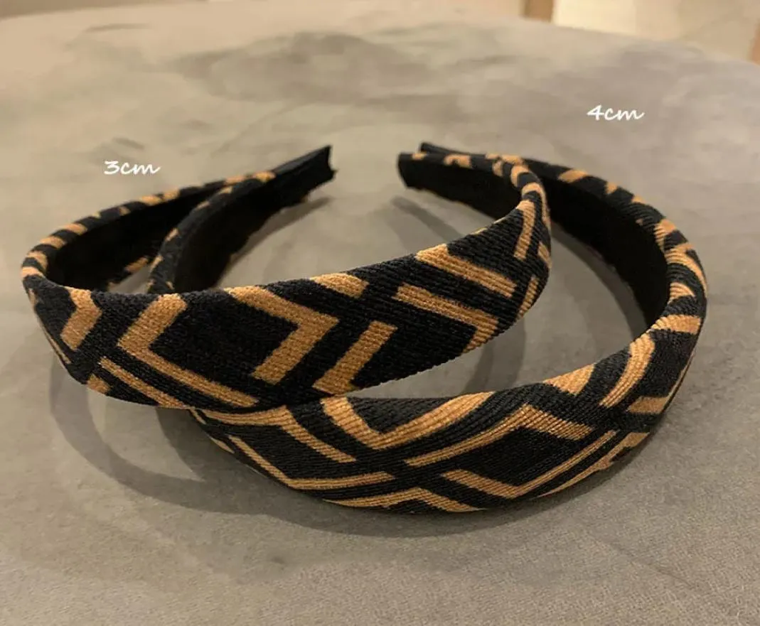 Brown Bandbands Headwraps Designer Bandband f Letters Accessoires Designer Accessoires Hoops Headwrap Femme Luxurys Designers Bijoux CLO9452476