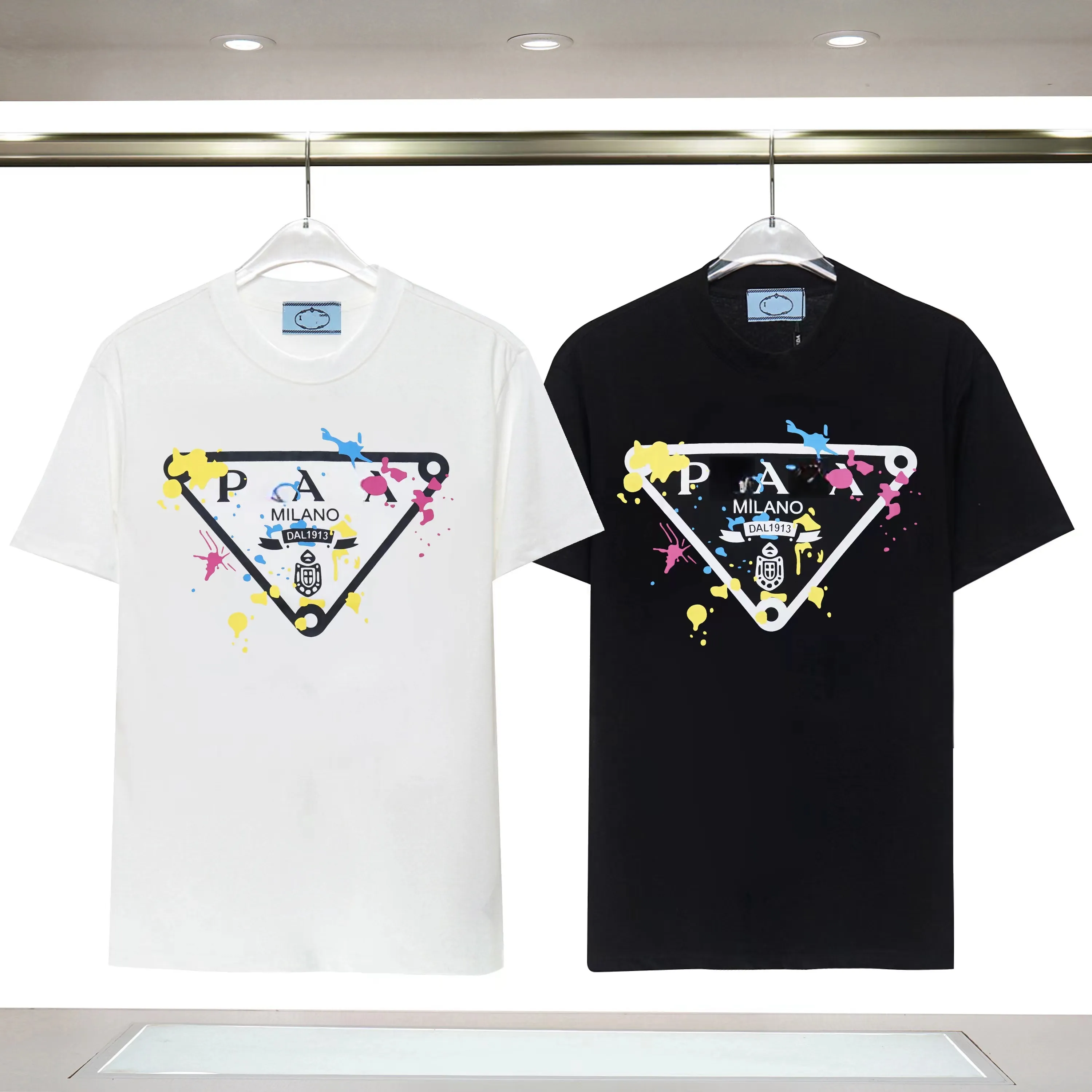 Summer Mens Designer T Shirt Kobiety koszule modne koszule marki Tluxury Street Tracksuit Polo Leisure Tshirt Men S Projektanci odzieży