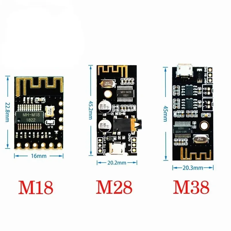 MH-MX8 MP3 Decoder Board Bluetooth 4.2 5.0 Audio Modul Verlustfreie stereo fai da te refit lautsprecher hohe fedelity hifi m18 m28 m38