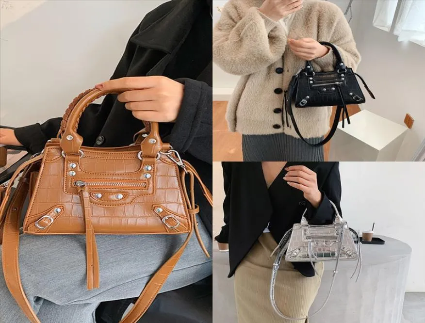 yoywv kadınlar mj fermuarlı timsah cilt cilt messenger çanta tasarımcısı vanessa bruno el çantası lüks el çantası bayanlar ünlü küçük marc2575256