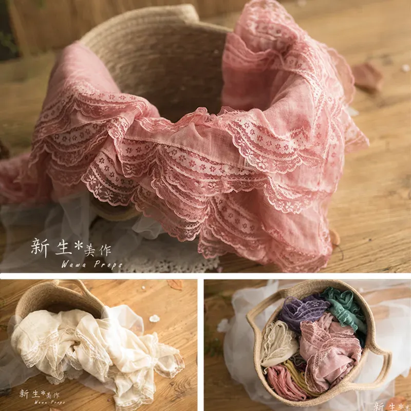 Netting Newborn Photography Props arrière