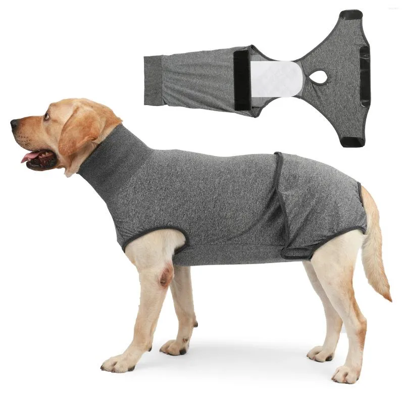 Costume de récupération de vêtements pour chiens chiot nappies physiologiques après les vêtements professionnels pour animaux de compagnie empêchent les blessures de léchage