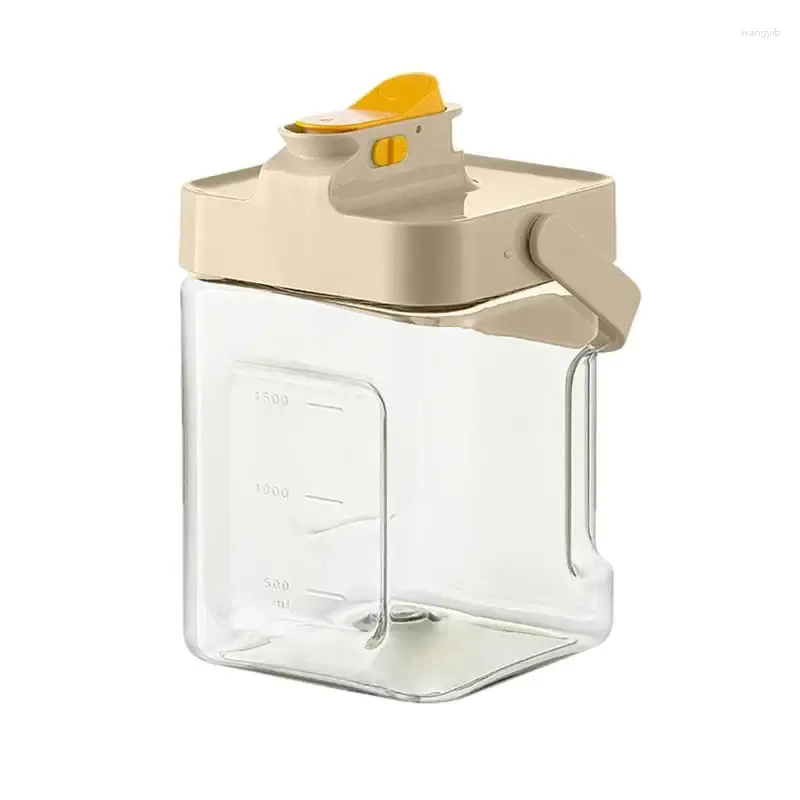 Garrafas de água Gadget de suco de refrigerador Organizador de garrafa de verão de grande capacidade Recipientes de bebida de cozinha para refrigerante para refrigerante