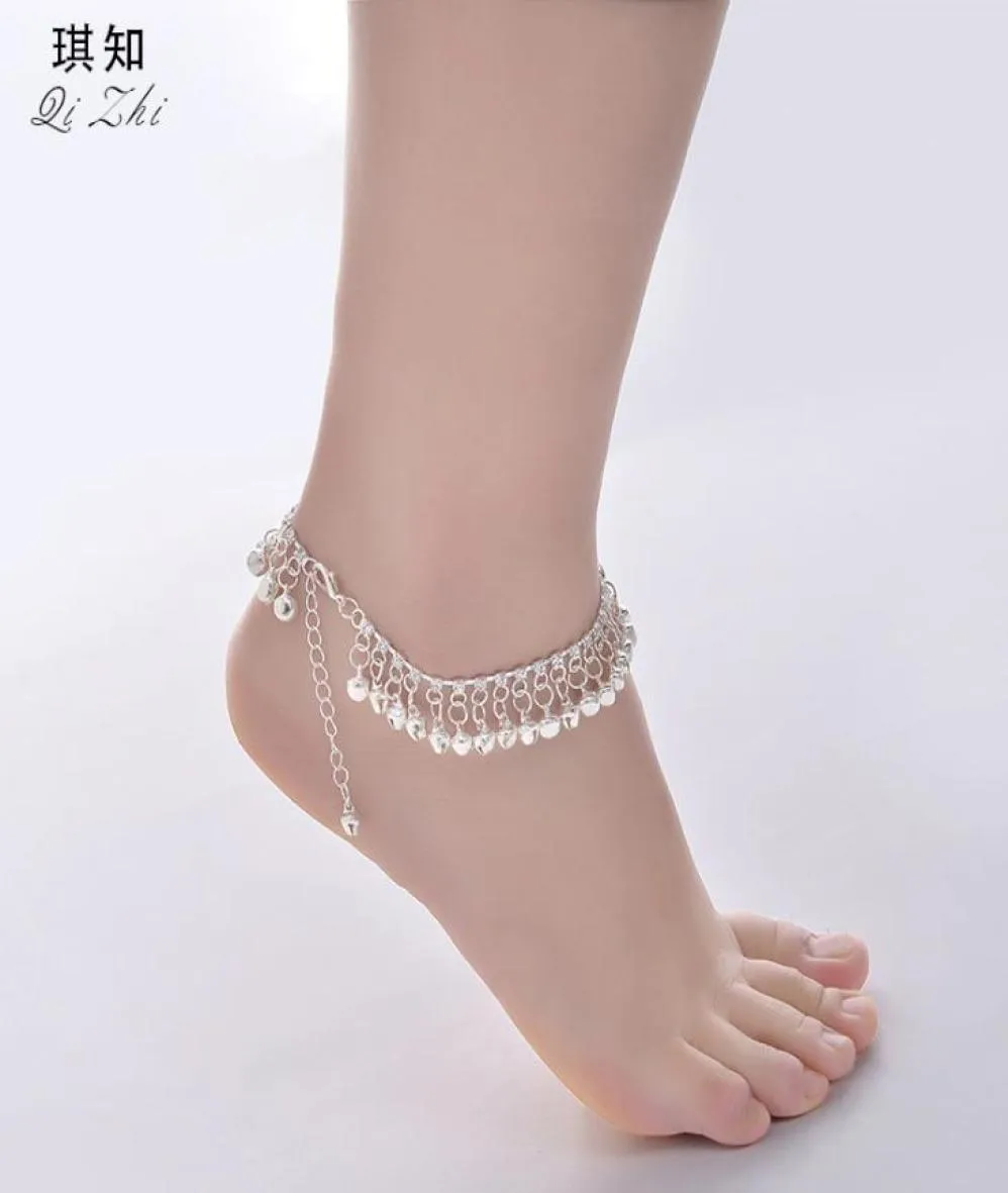 Indian Belly Dance Anklet Women Anklet Chain met Jingling Foot Chain1486344