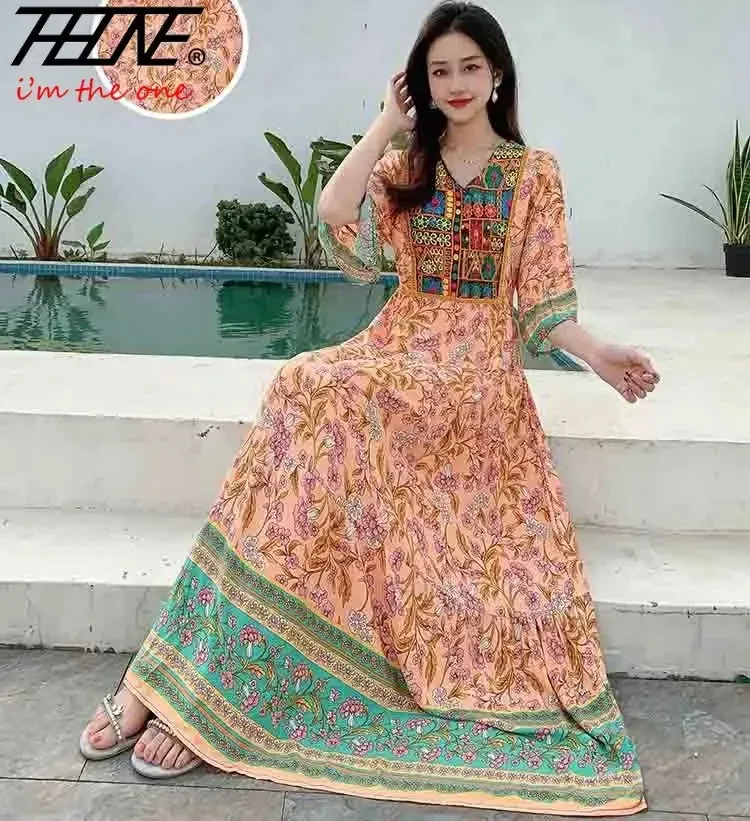 women's long sleeve maxi dress casual PRETTYGARDEN Fall Fashion Ribbed Knit B Enhance your style with Cocktail 4x Dresses For juneinfluence Size:15 / 35