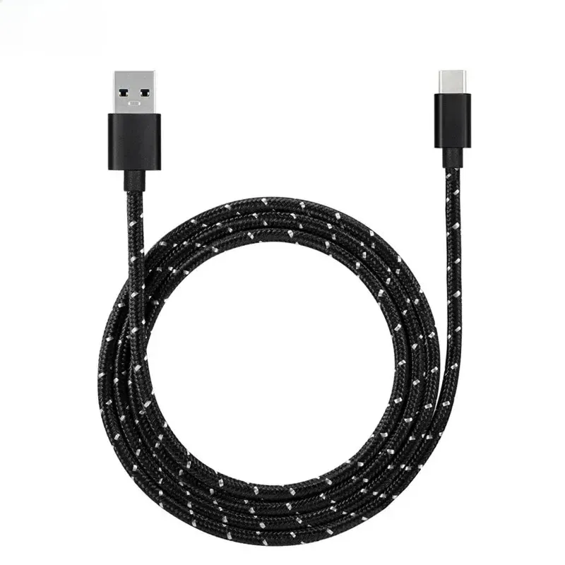 マイクロUSBケーブル0.5/1Mデータ同期Samsung Huawei Xiaomi htc Android電話ナイロン編組MicroUSBケーブルのUSB充電ケーブルケーブル