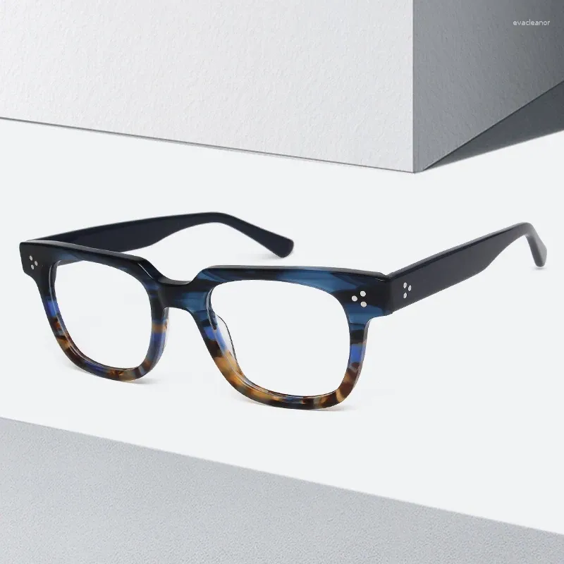 Lunettes de soleil kenbo dames acétate lunettes de lunettes surdimensionnées filtrant les lunettes légères bleues