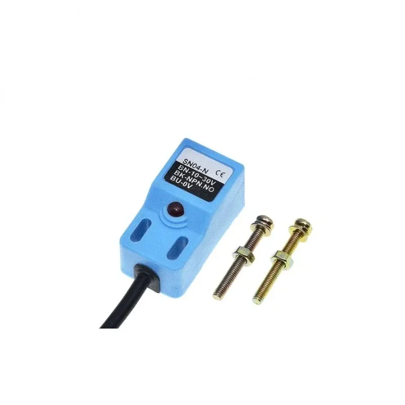 Capteur SN04-N SN04N avec distance de détection de vis 5 mm approche npn 3 fil Non 5-30V DC DC Interrupteur de proximité inductif