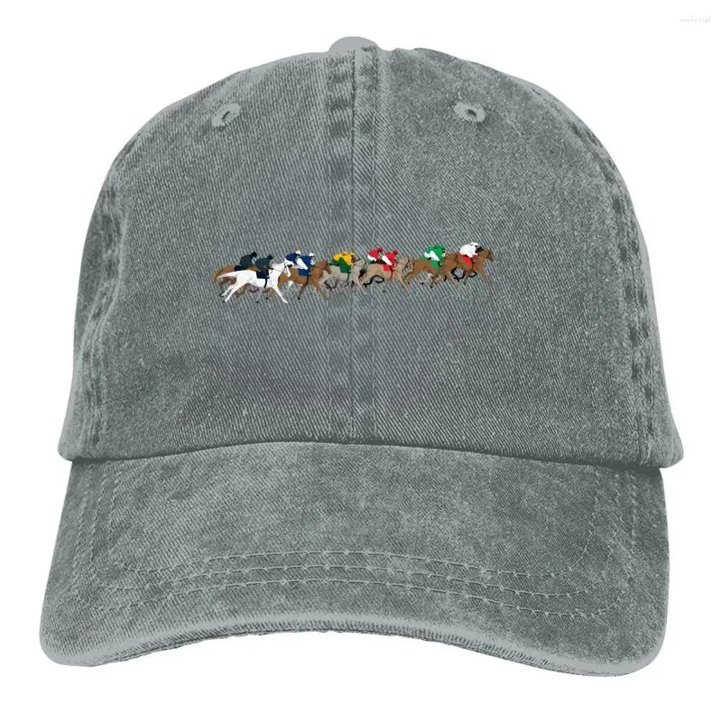 Ball Caps Summer Cap Sun Visor Horse Race Classic Hip Hop Racing Sports Cowboy Hat Peaked Hats