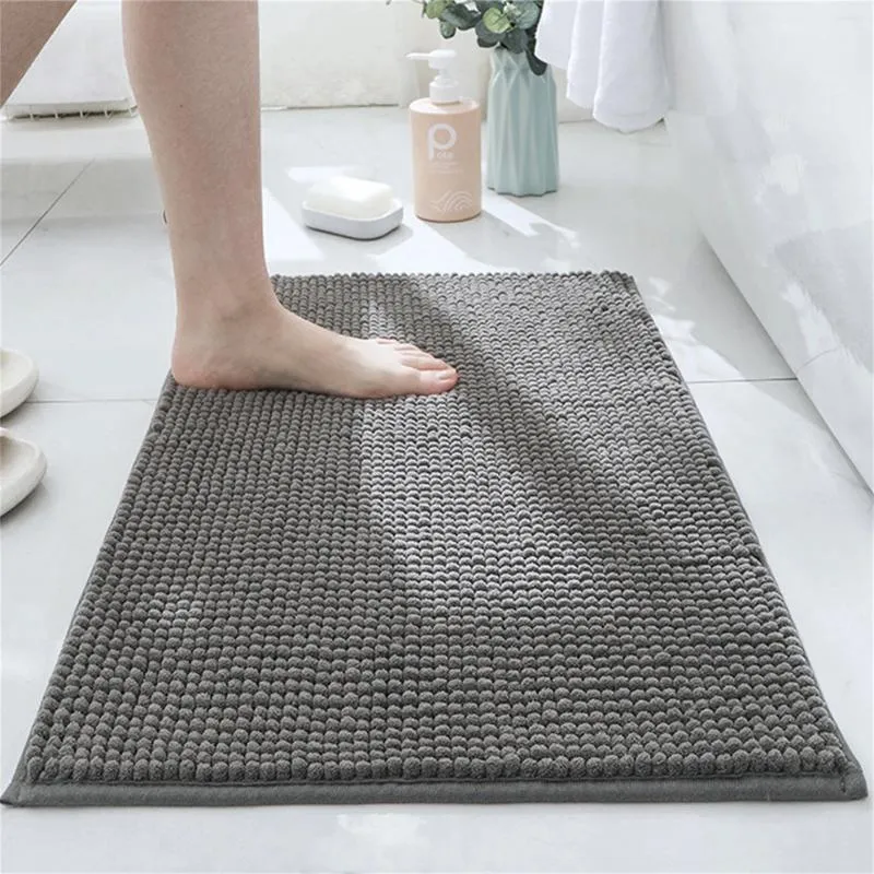 Tapis de bain absorbant tapis absorbant rapide sans glissement de plateau de salle de bain.