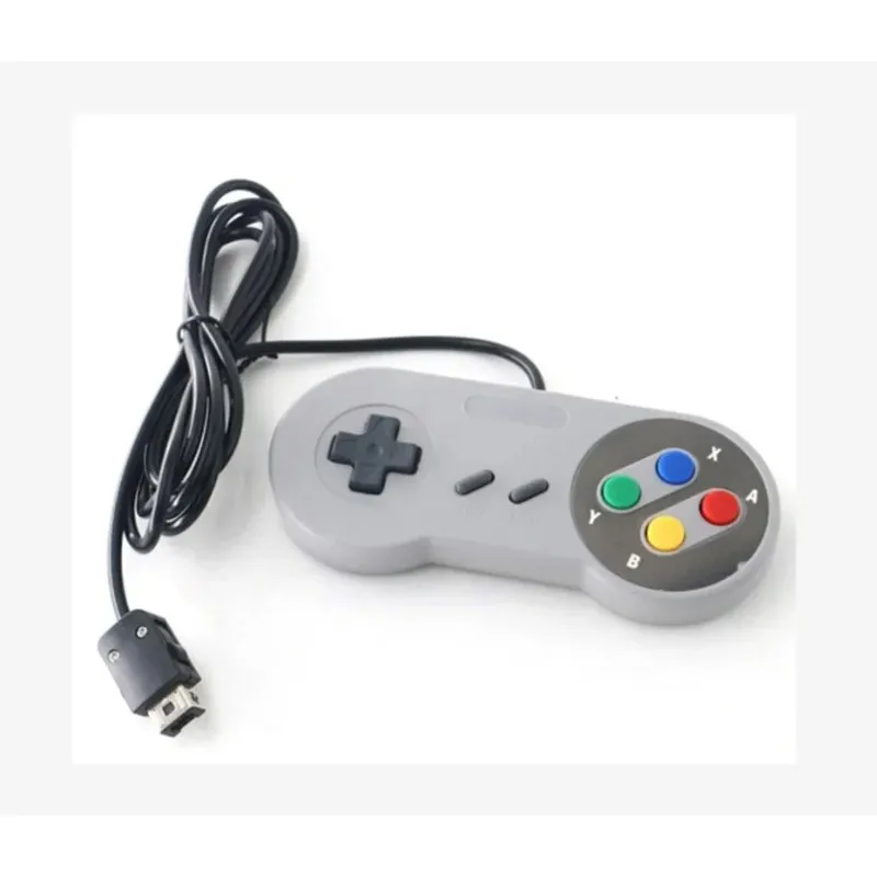 Wired Super USB Controller Gamepad Joysticks Classic Joypad for Nintendo SNES Games Windows PC MAC Computer