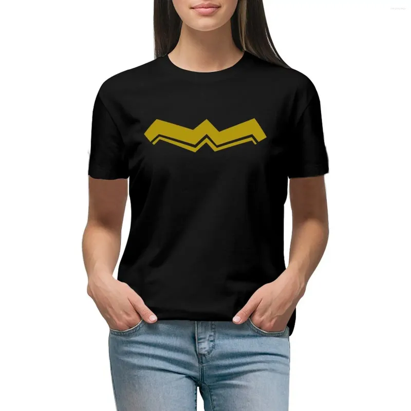 T-shirt Wonder Girl da donna Polos Girl Oversize Designer Designer Designer Domande Luxuria