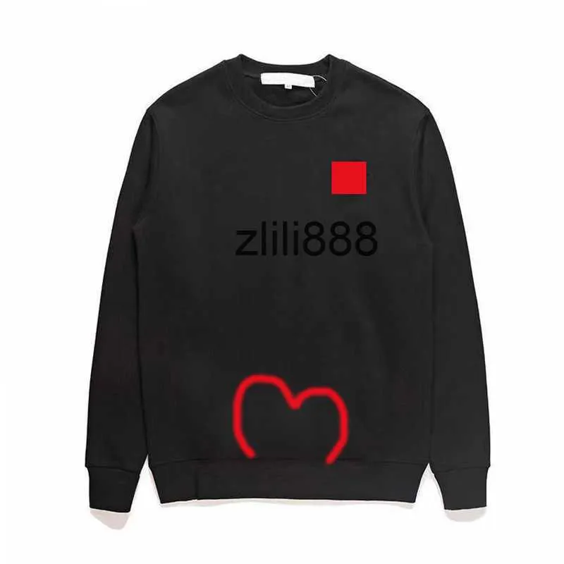 Modne bluzy z kapturem męskie damskie swobodne bluzy w kształcie serca luźne bluzy z kapturem dla miłośników topów odzież_voghion.com
