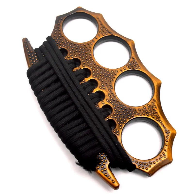 DHgate.com:Rope-wrapped Four-finger Tiger Ring Boxing Set