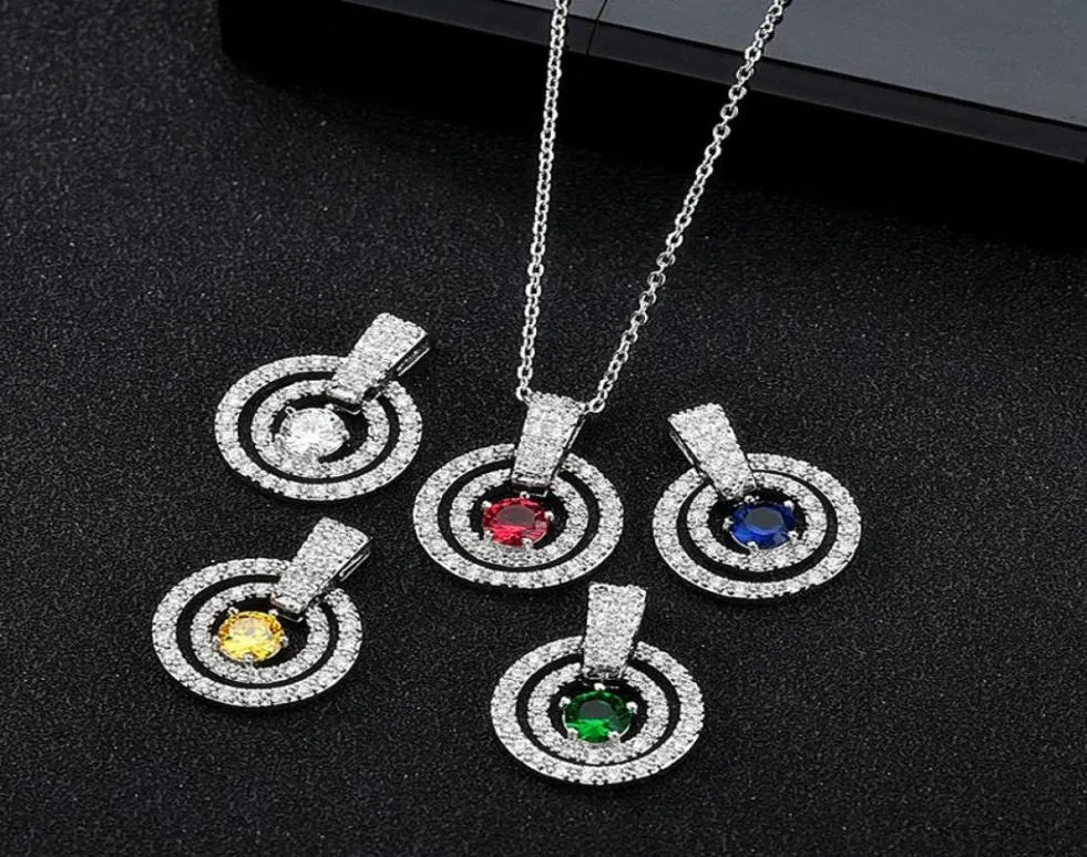 fashion brands round pendant necklace jewelery woman birthday bijoux gift new girls silver plated neck jewelry accessoires gift8554214