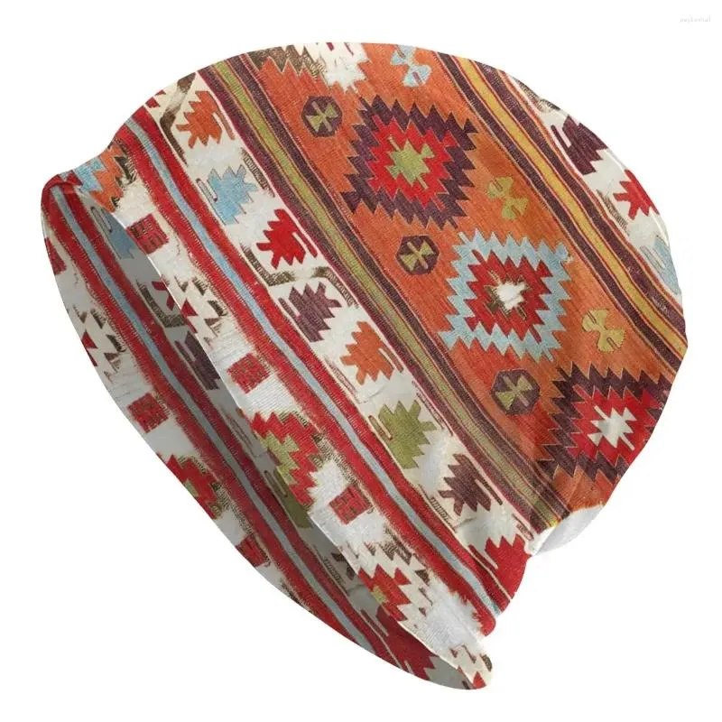 Berets Konya Central Anatolian Kilim ethnique Boho Tribal Modèle CAP